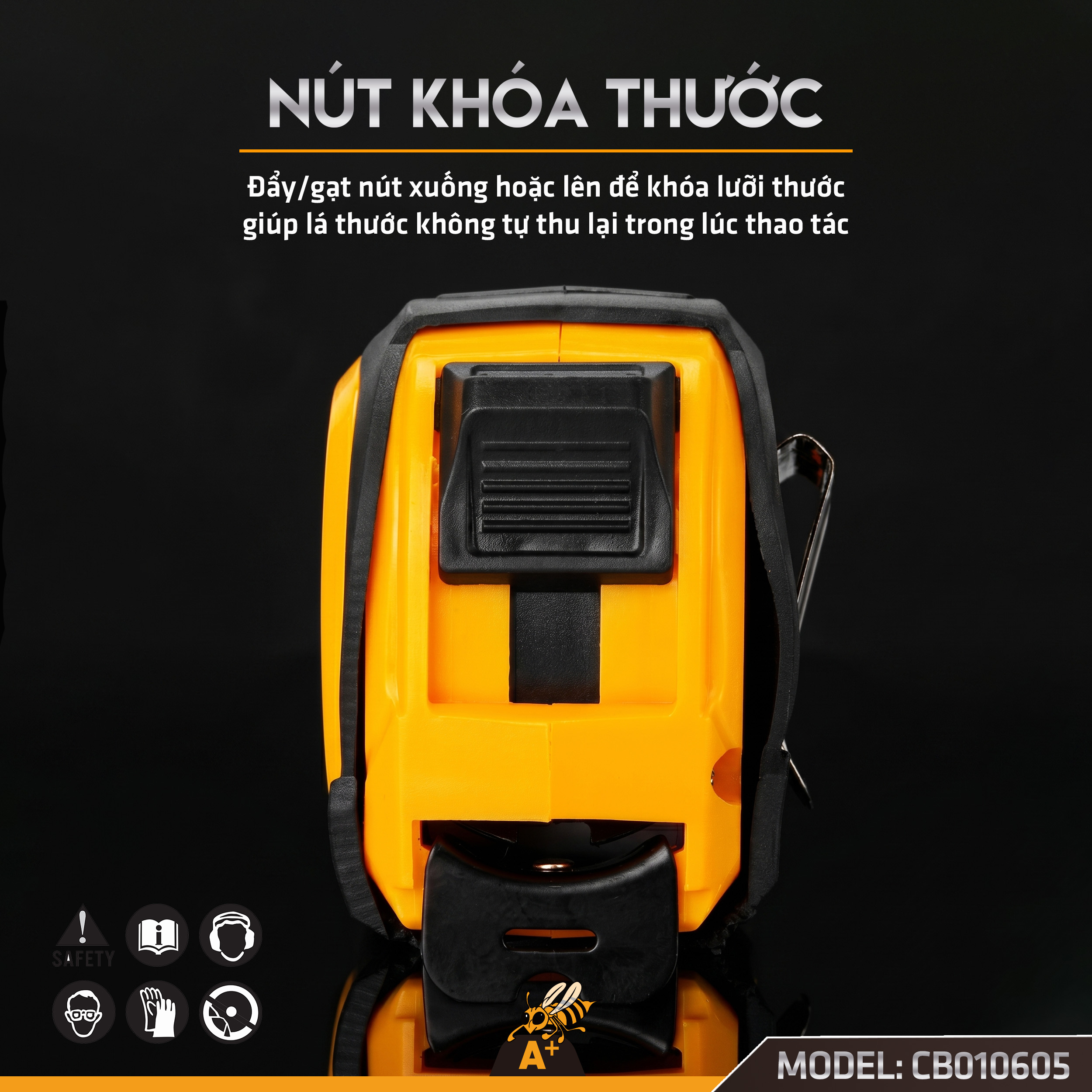CB010605 - THƯỚC CHỐNG VỠ COROLLA 5 MÉT 4