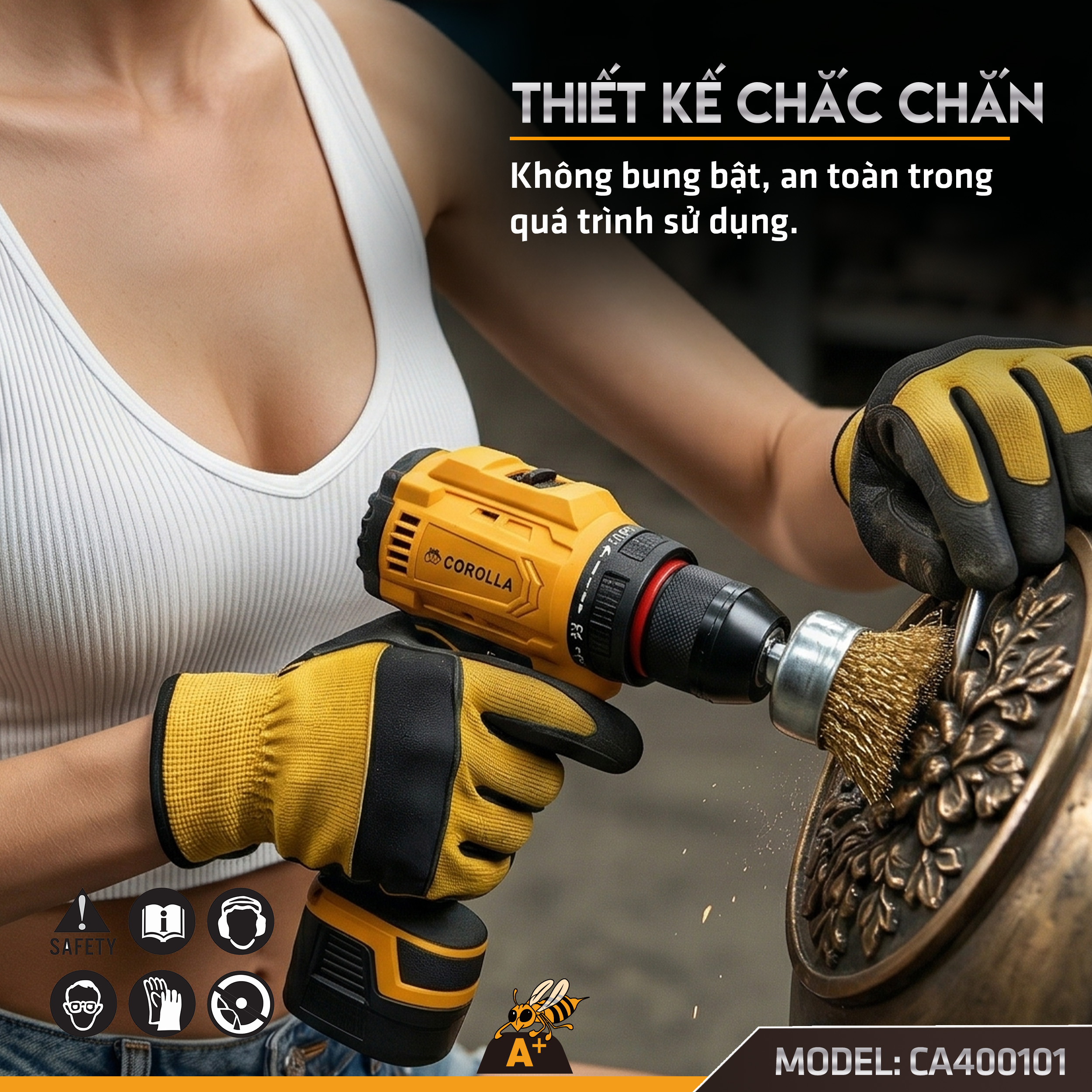CA400101- CHỔI ĐÁNH RỈ DẠNG BÚT LẮP MÁY KHOAN (5)