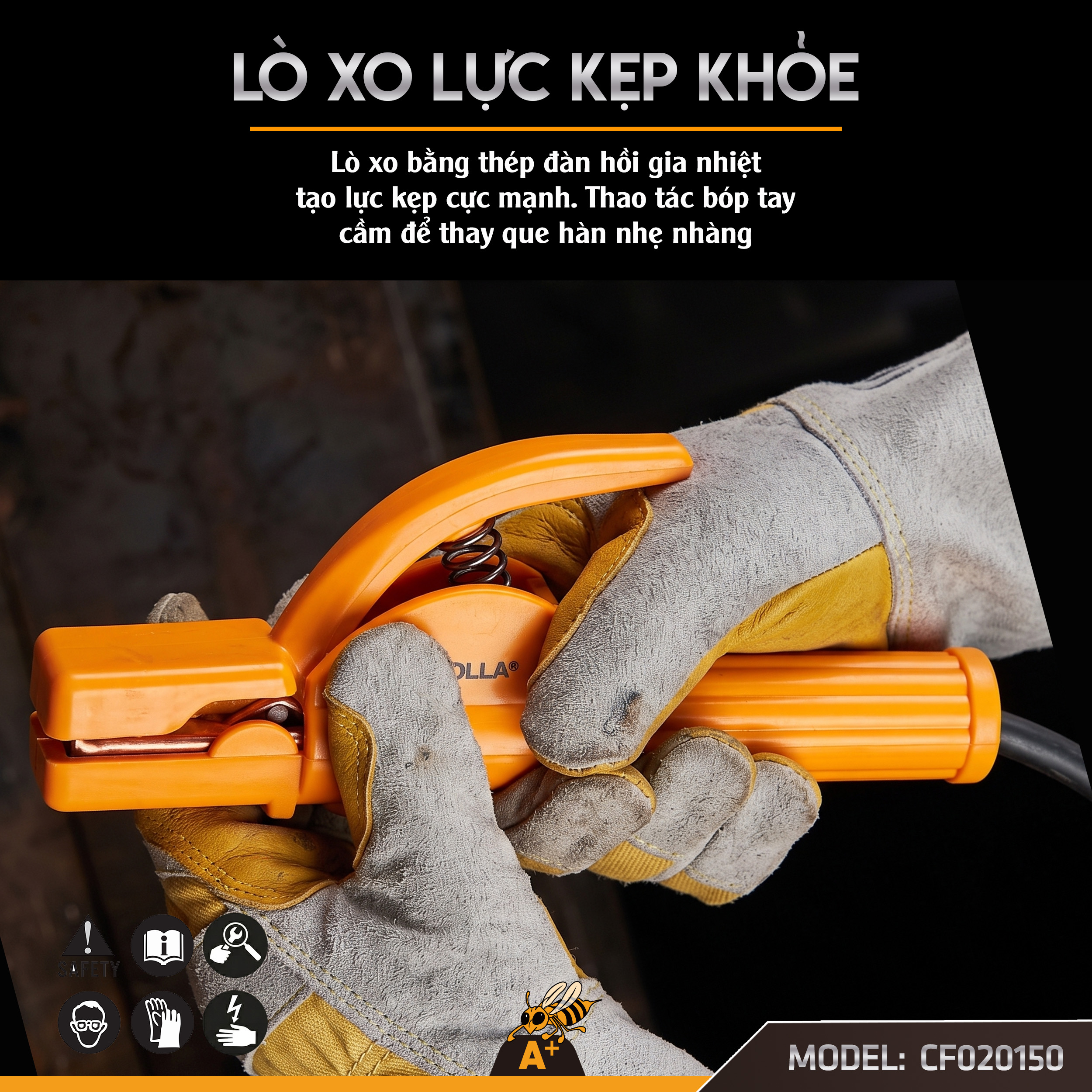 CF020150 - KÌM HÀN CÁN NHỰA COROLLA 5