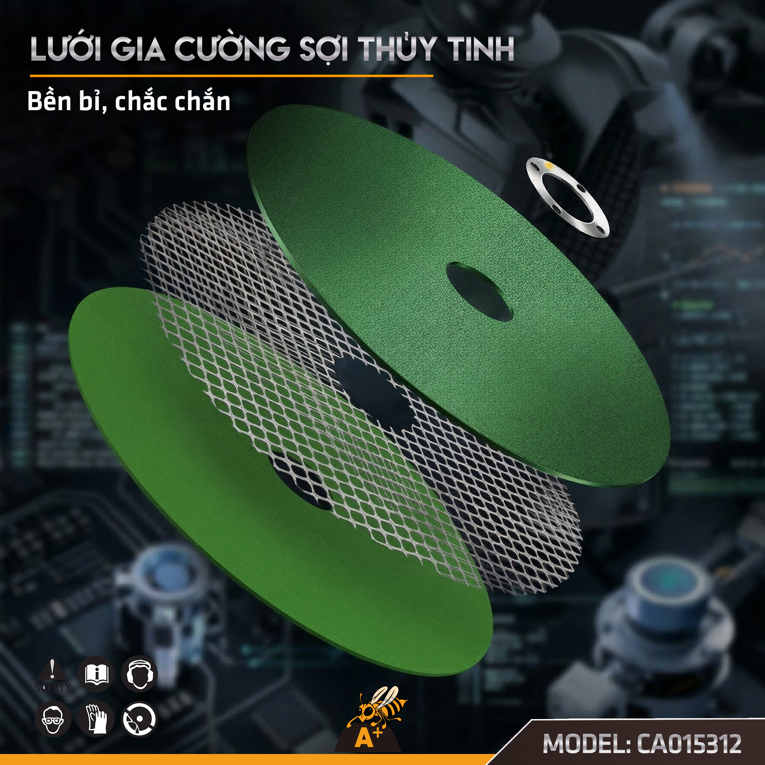 CA015312 - ĐÁ CẮT KIM LOẠI COROLLA 300MM (6)