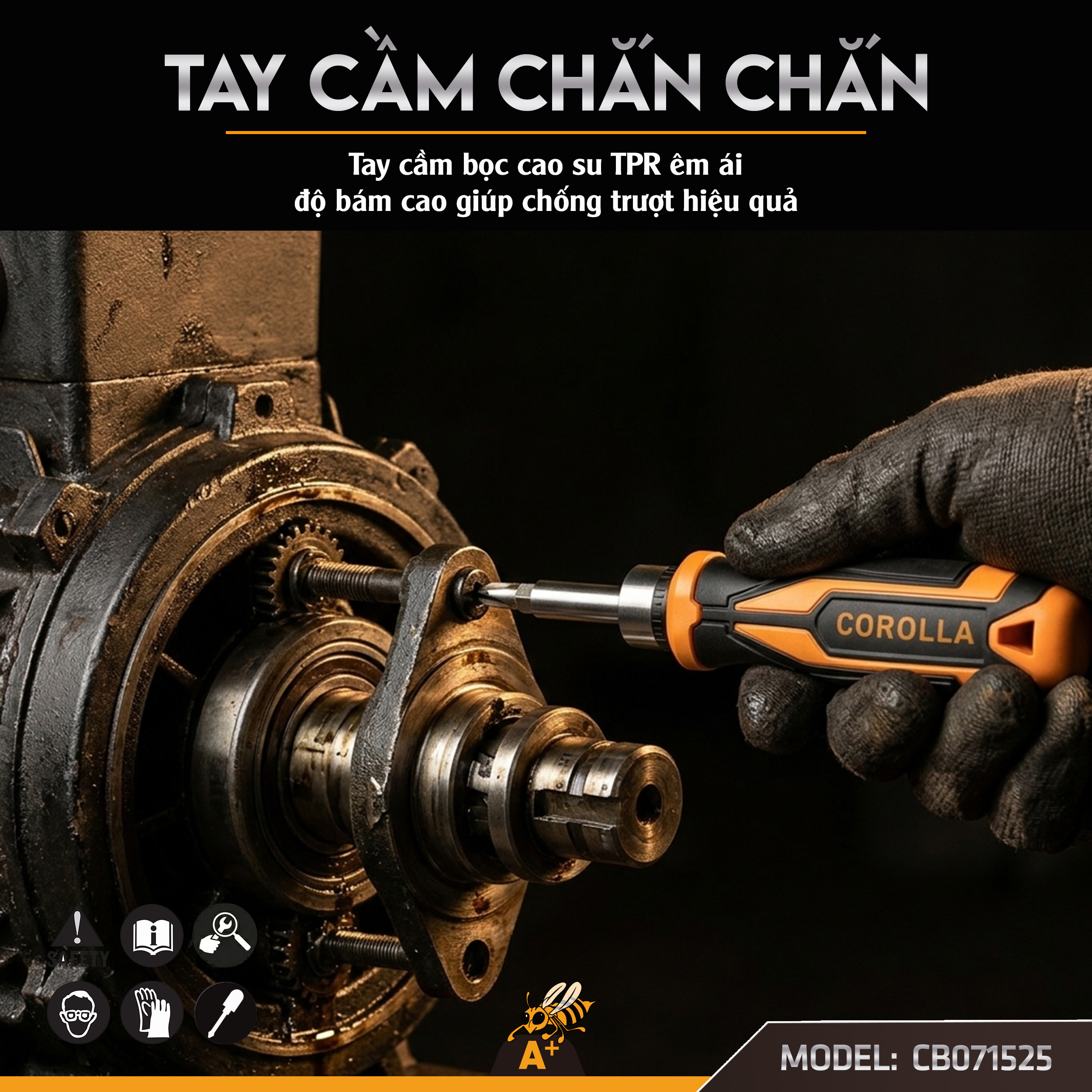 CB071525 - BỘ TUA VÍT ĐỔI ĐẦU 25 CHI TIẾT 8